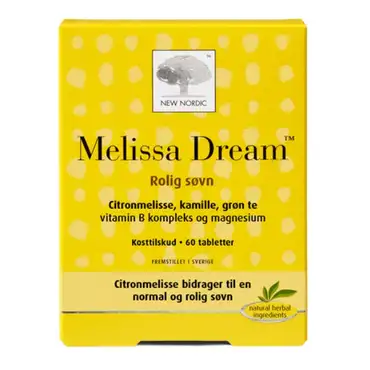 New Nordic melissa dream tabletter