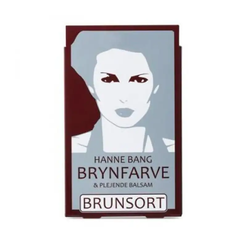 Hanne Bang Brynfarve & Plejende Balsam Sæt Brunsort (1 sæt)