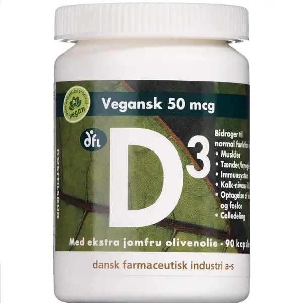 D3-VITAMIN KAPSLER (50 MIKRG)