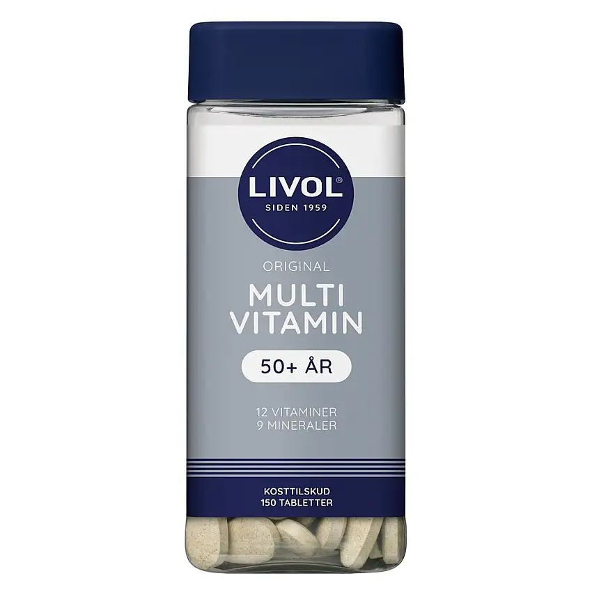 Livol Multivitamin 50+ Tabletter