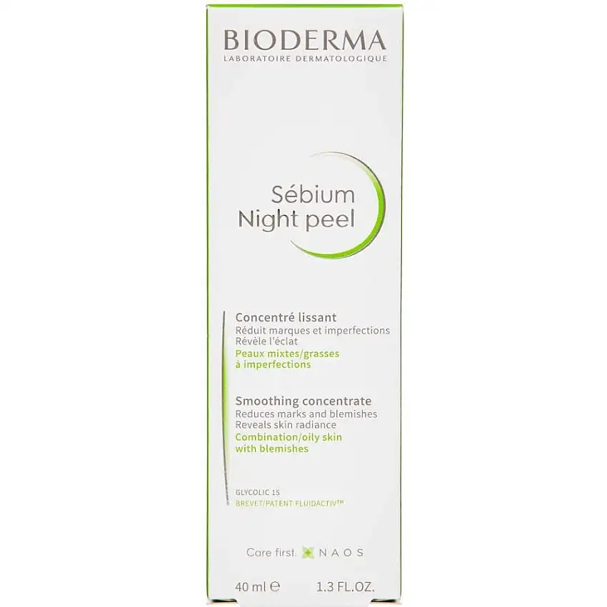 Bioderma Sebium Night Peel Smoothing Concentrate
