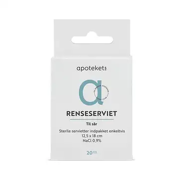 Apotekets renseserviet til sår