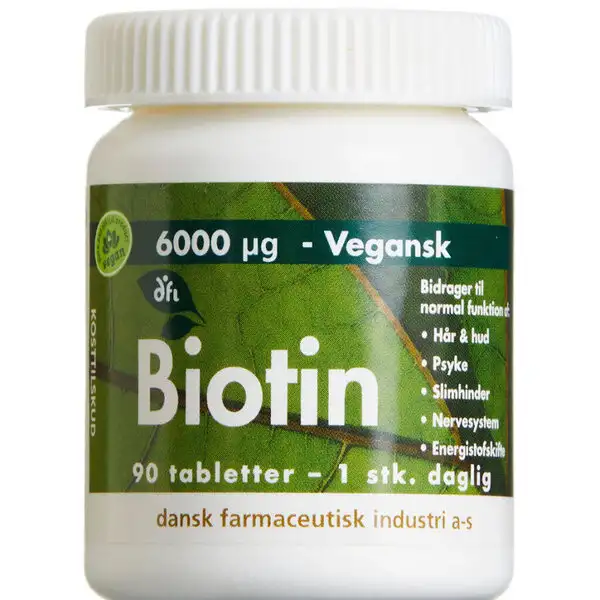 BIOTIN VITAMIN 6000 MCG