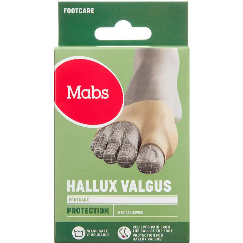 Mabs hallux valgus beskyttelse