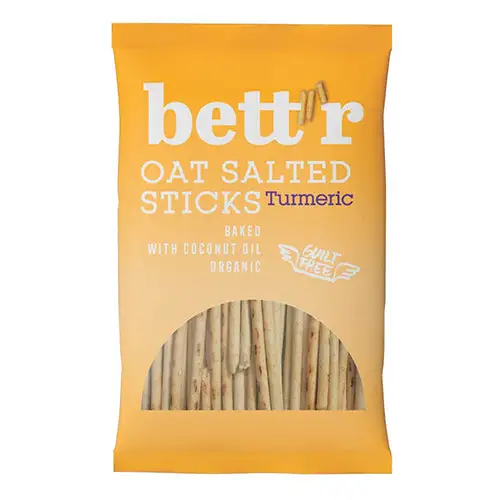 Havresnacks Med Gurkemejerod Økologisk | 50 gr