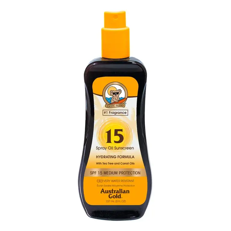 Australian Gold Spray Oil Sunscreen SPF 15