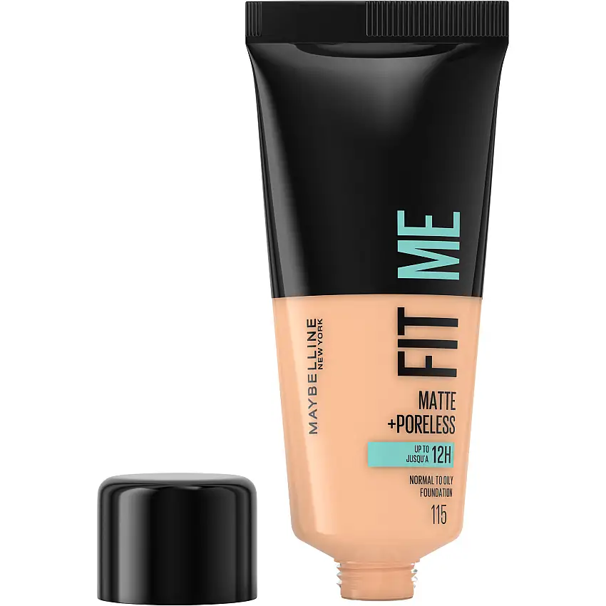 Maybelline New York Fit Me Matte & Poreless Foundation 115 Ivory