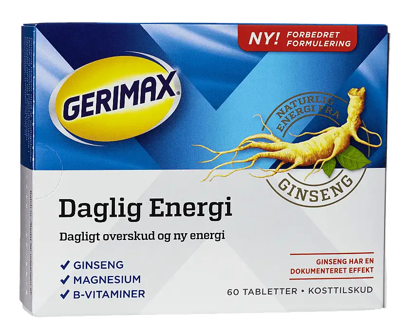 Gerimax Daglig Energi 60 stk