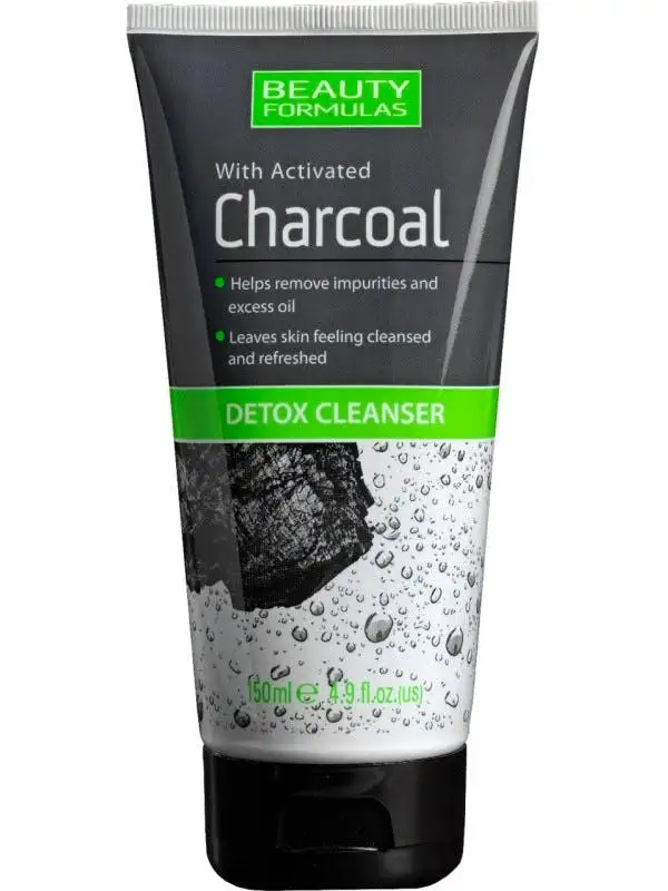 Beauty Formulas Charcoal Detox Cleanser 150 ml