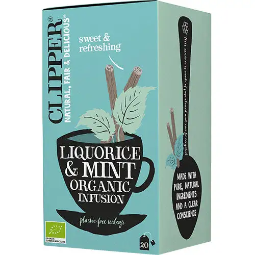 Lakridsrod & Pebermynte Te Ø