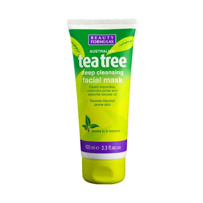 Beauty Formulas Tea Tree Deep Cleansing Facial Mask 100 ml