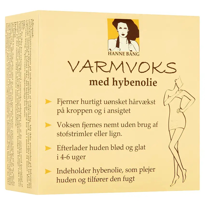 Hanne Bang Varmvoks Med Hybenolie 100 g