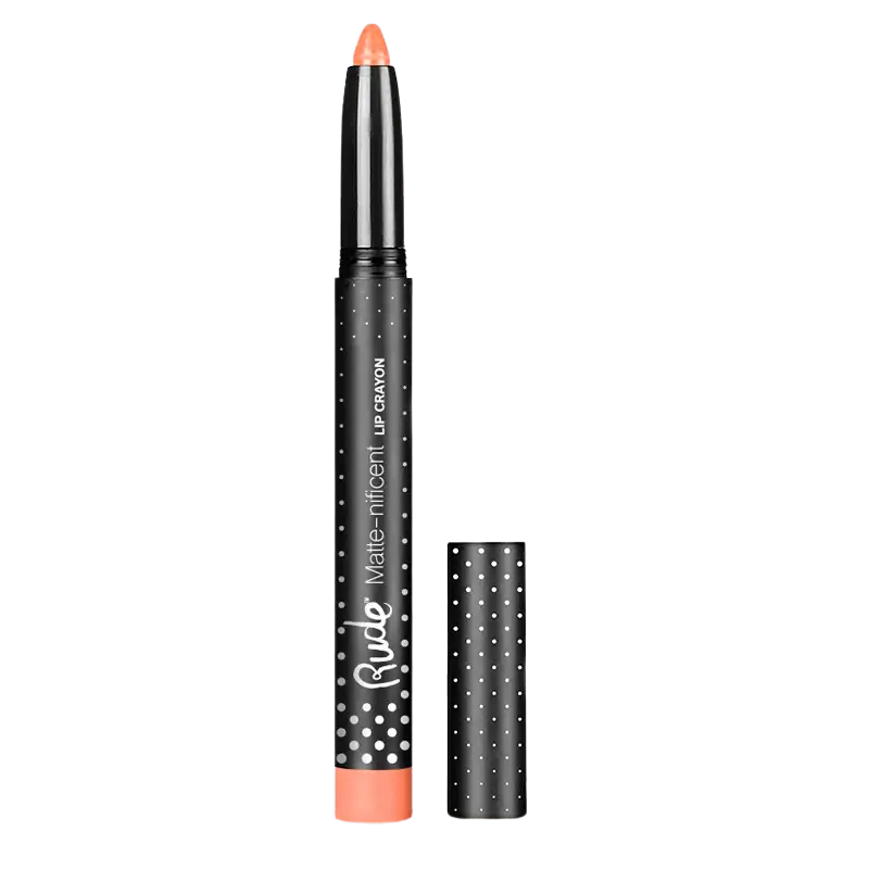 RUDE Cosmetics Matte-nificent Lip Crayon Nude (1 stk)