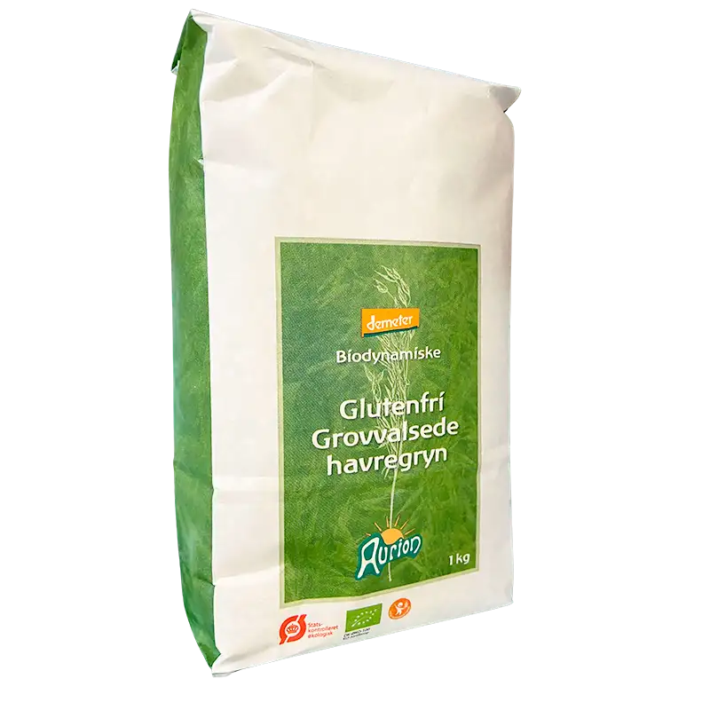 Aurion Glutenfri Havregryn Grove (1000 g)