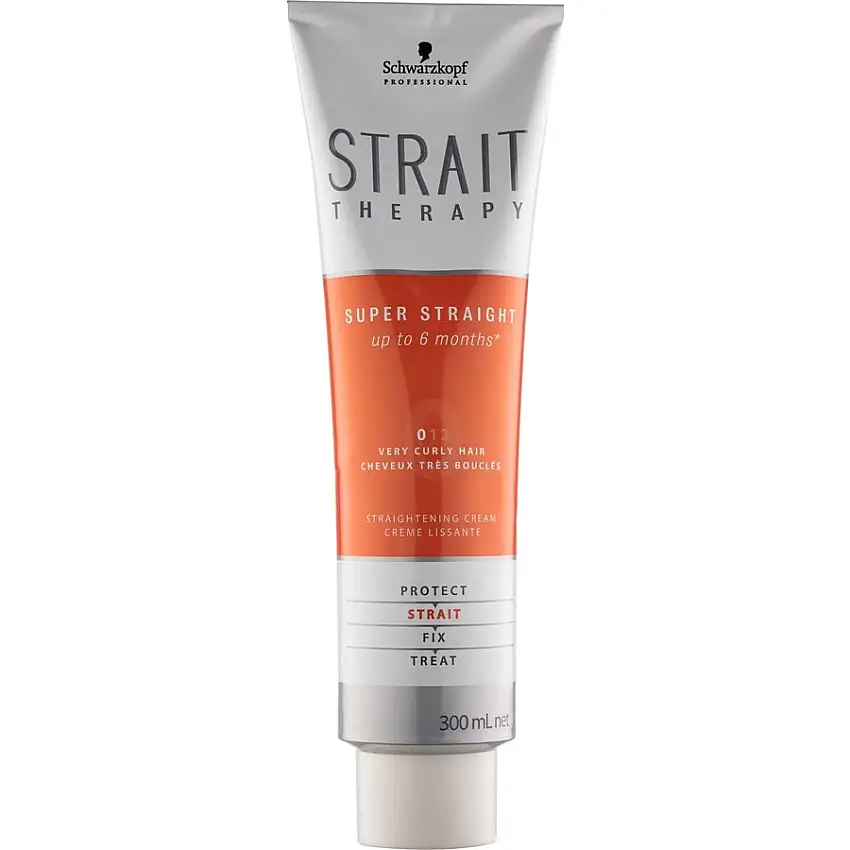 Schwarzkopf Professional Strait Styling Strait Therapy Staright. Cream 0 1 Normal Hair / 300 ml