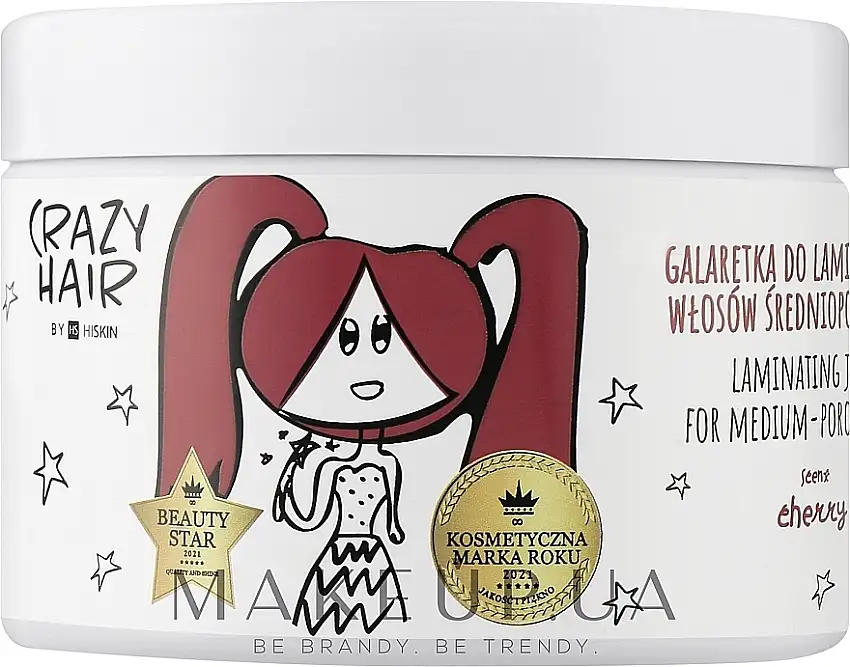 Hårgelé til laminering af hår med medium porøsitet Cherry 16063369