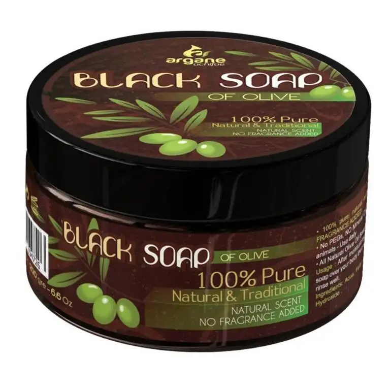 Argane Achifae Black Soap Of Olive