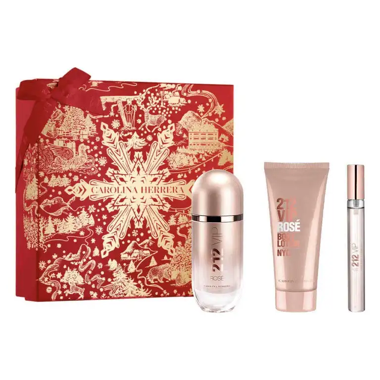 Carolina Herrera 212 Vip Rose Gave sæt