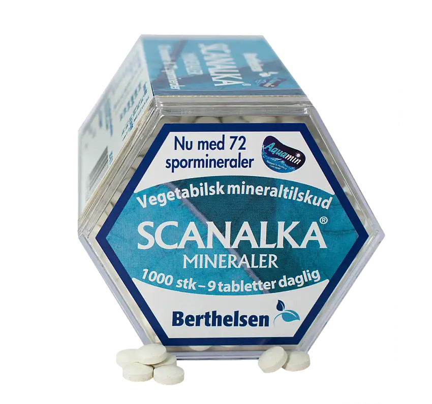 Scanalka Mineraler (1000 tabletter)