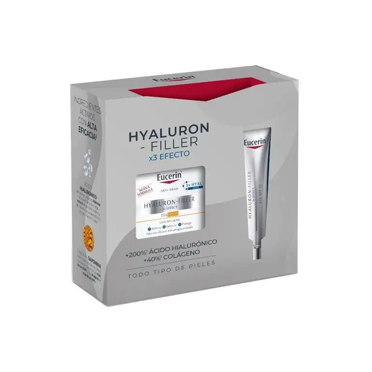 Eucerin Hyaluron-Filler 3x Effect Sæt SPF 30