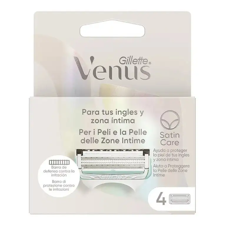 Gillette Venus Intima Barberblade 4 refill barberblade