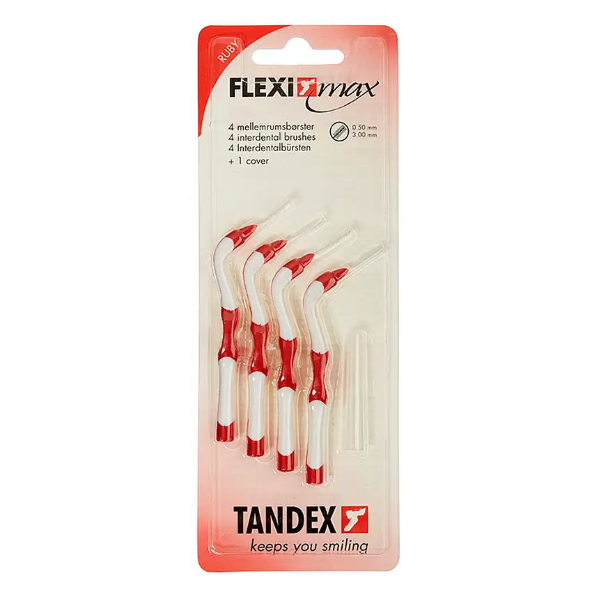 Tandex Flexi Max Mellemrumsbørste Ruby