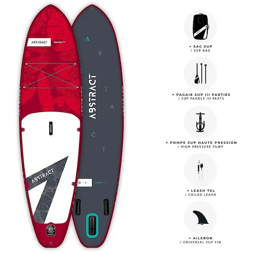Spartan SUP Board Abstract Palma