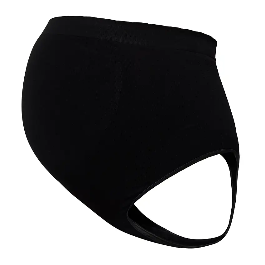 momkind Belly Support Thong 2-pak Black S