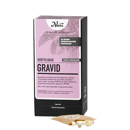 Gravid Kosttilskud | 30 br