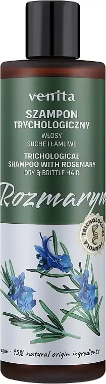 Trichologisk rosmarinshampoo til tørt og sprødt hår 41931480