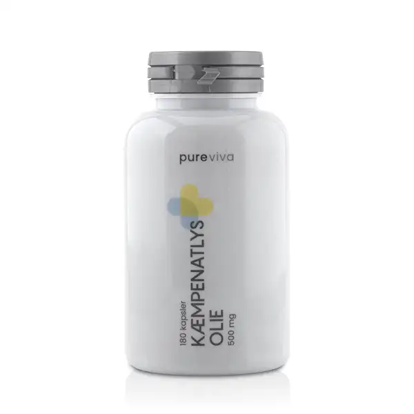 Pureviva Kæmpenatlysolie (180 kap)