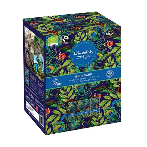 Rich Dark Dispenser 120x5.5g chokolader. Ø
