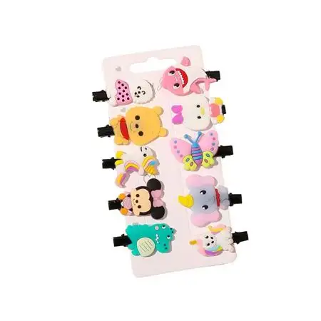 SOHO Tulle Hårspænder - Dyr - 10 stk