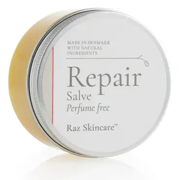 Raz Skincare repair salve perfume free