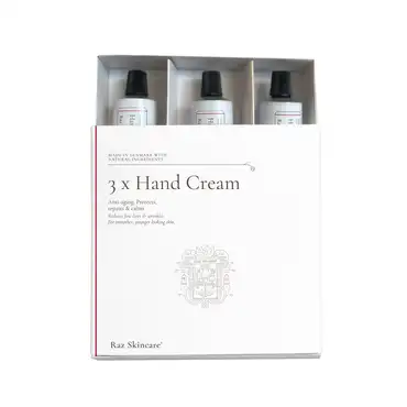 Raz Skincare hand cream sampak