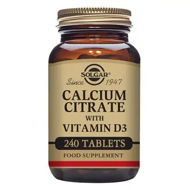 Solgar calcium citrate+d3