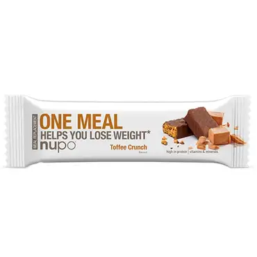 Nupo One Meal bar toffee crunch