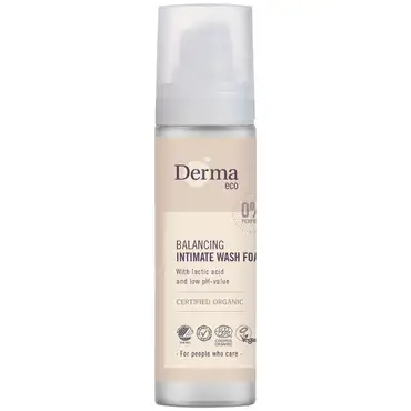 Derma Eco balancing intimate wash foam