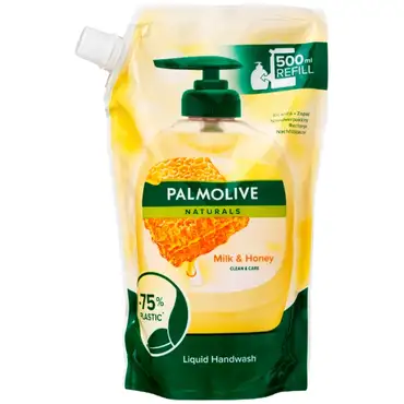 Palmolive flydende håndsæbe milk & honey refill