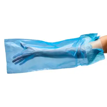 Impervious handske lang medium