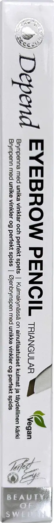 Depend Øjenbrynspen Triangular Dark Brown