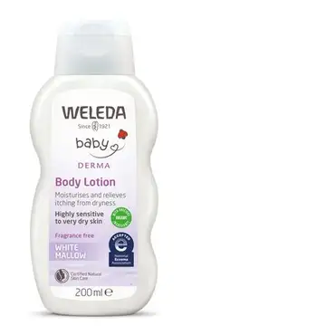 Weleda white mallow body lotion