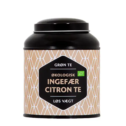 Grøn Te Ingefær Citron Økologisk | 100 gr