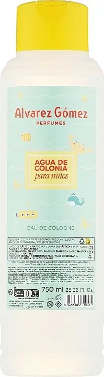 Alvarez Gomez Agua Colonia Para Ninos Kids 42587404