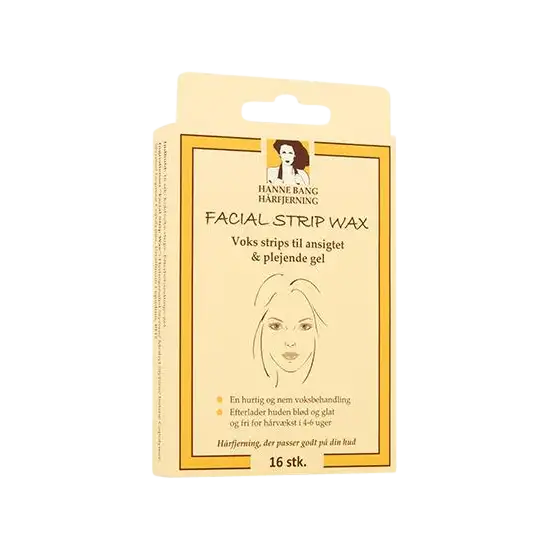 Hanne Bang Facial Strip Wax 16 stk.