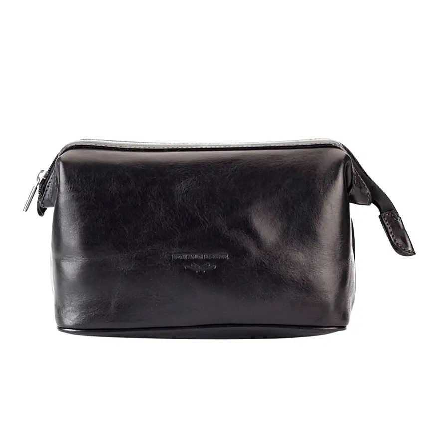 Benjamin Barber Toilet Bag Black