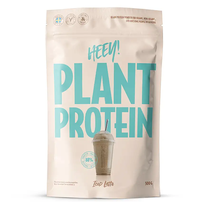 Heey! Vegan Plant Protein 500 g Iced Latte