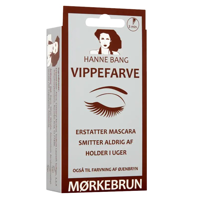 Hanne Bang Vippefarve Sæt Mørkebrun