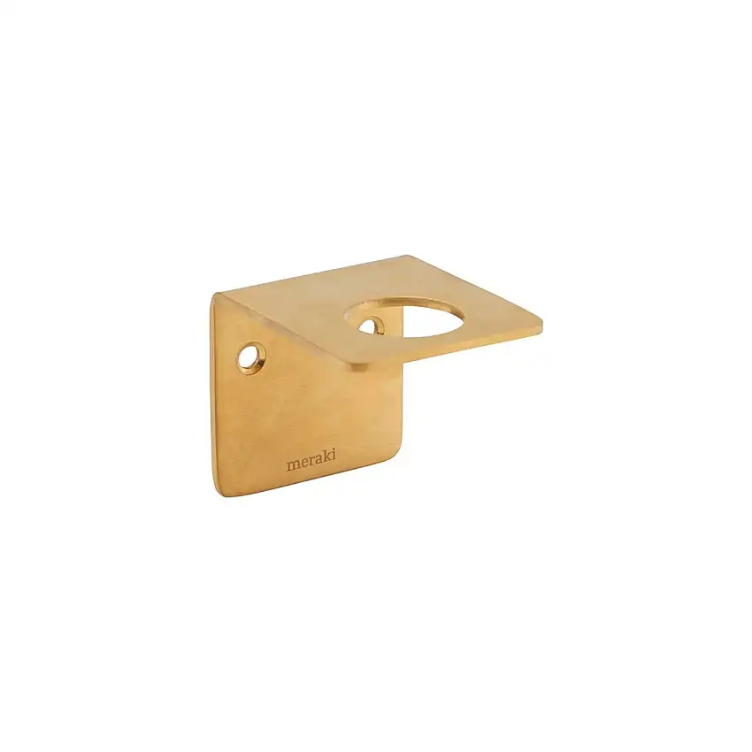 Meraki Wall Bracket Brushed Brass Finish (1 stk)