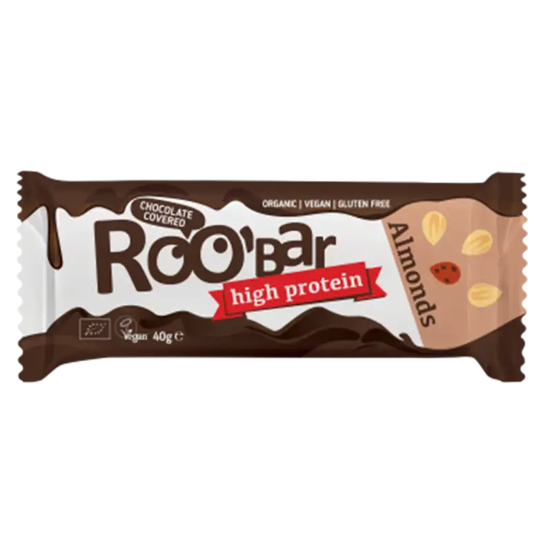 Roobar Protein Choko Mandel Ø (40 g)